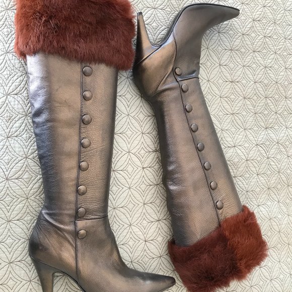 Gianfranco Ferre Shoes - Italian made knee high leather boots